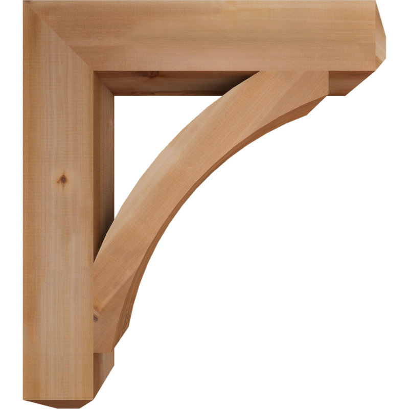 Support pour artisan Thorton, Cèdre rouge de l'Ouest (lisse), H 36 po x l 6 po x P 32 po