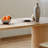 Modern Semi-Circular Solid Wood Dining Table-110519229