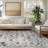 Mair John Contemporary High-Low Abstract Black Indoor Area Rug-106646051
