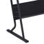 Rectangle Height Adjustable Flip Top 128cm L Modular Training Table and Chair Set with Modesty Panel