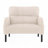 Corduroy Fabric Accent Armchair-1832679465