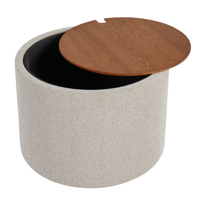 Alvena Tray Table with Storage