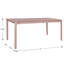 Table de salle à manger en bois massif-1388577865