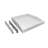Slide-A-Shelf Made-To-Fit Slide-Out Shelf All White Finish - Full Extension Rails-98272085-98272126