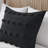 Full/Queen Clip Duvet Cover Black - 2 Shams, , Machine Washable , Microfiber Back,