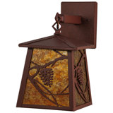 Rustic Lodge 1 - Light Outdoor Wall Lantern