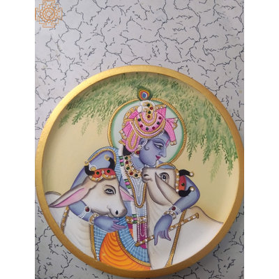 Lord Krishna en gwala | Bois MDF | Par Jagriti Bhardwaj