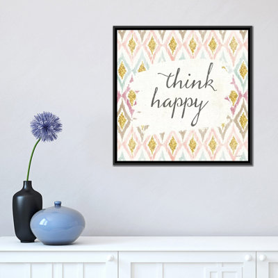 'Soft Deco V' Print on Canvas