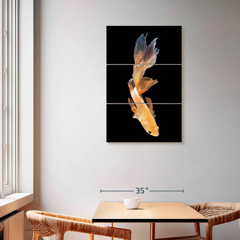 Brampt Betta Fish Dive, 57" H x 36" W
