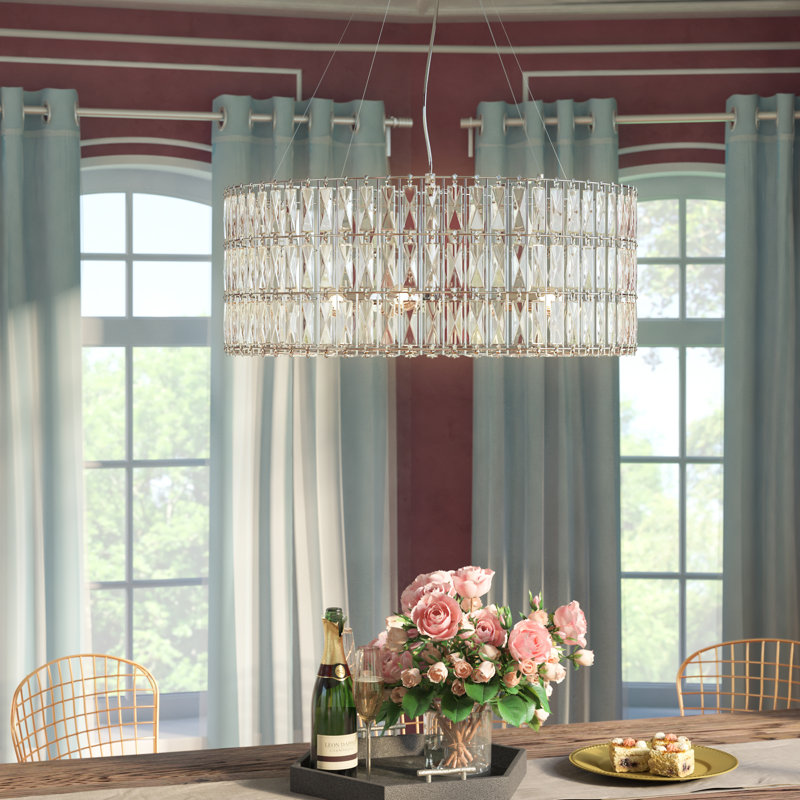 Lustre cylindrique unique à 3 lumières Kalie