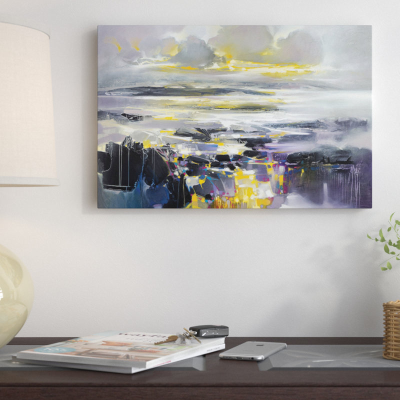 «Matter III», reproduction sur toile, H 12 po x l 18 po x P 1,5 po, Pas de tapis, Toile tendue