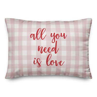  Coussin All All Need Is Love