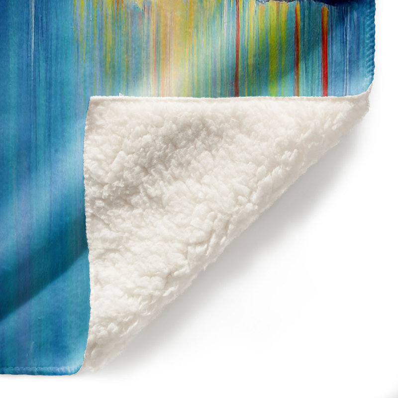 Hand Woven Throw Blanket, 68" x 80"