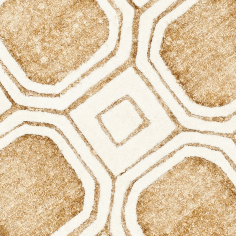 Precious Hand Tufted Performance Rug, Round 6'