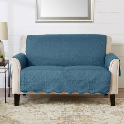 Medallion Reversible Loveseat Pet Furniture Protector Slipcover