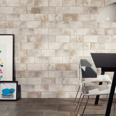 Americana Boston 4-3/8 In. X 8-3/4 In. Porcelain Floor And Wall Tile