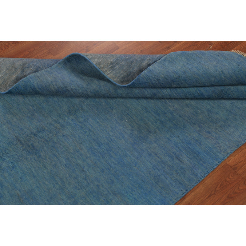 Tapis bleu Gabbeh