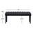 Lileigh Microfiber / Microsuede Upholstered Bench