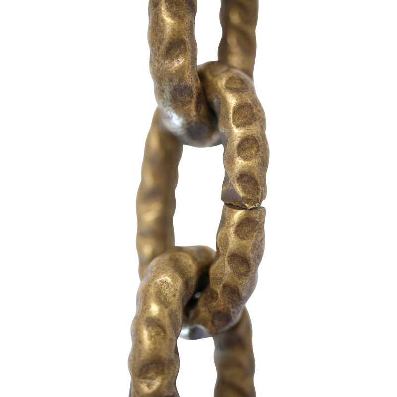 Mottled Standard Un-Welded Chain, Antique Brass