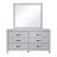 Commode (sans miroir), blanc scintillant