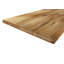 Brook Hallow Acacia Solid Wood Top Metal Base Dining Table-34966238-34966240