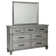 Commode 7 tiroirs avec miroir Dannell