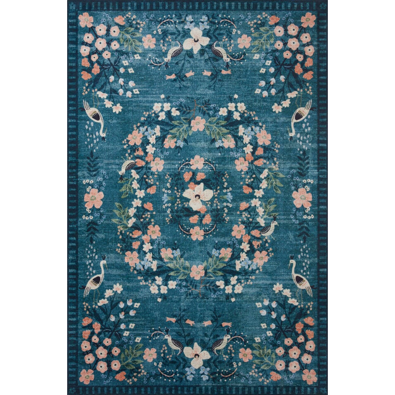 Tapis intérieur / extérieur Selihom, Rectangle 4 pi 4 po x 6 pi 3 po
