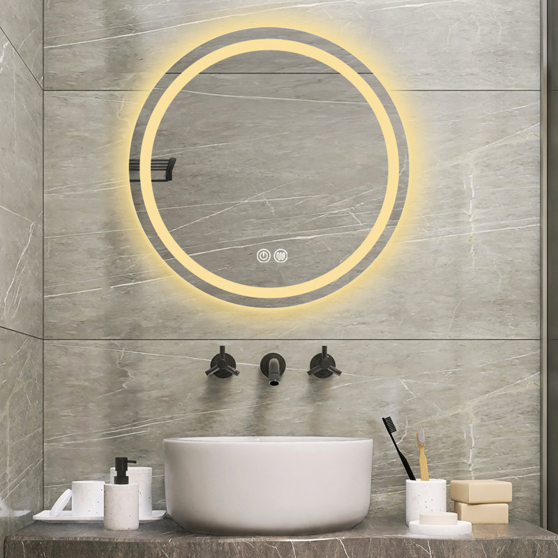 Miroir de salle de bain brouillard Installation Specialized