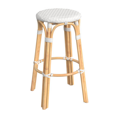 Tobias Rattan Bar Stool & Counter Stool