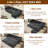 89" King Size Pull Out Sofa Bed 3-in-1 Convertible Velvet Chesterfield Sleeper Couch-116937498