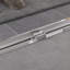 - Cabine de douche coulissante double à largeur réglable à finition réglable de 56 po avec verre trempé de 1/4 po de 6 mm, imperméable et pour la salle de bain