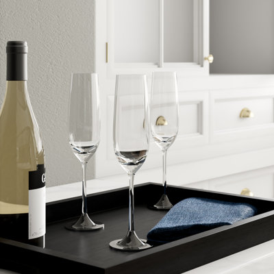 Flûte en cristal de 7 oz Karagula