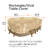 Paulding Outdoor Patio Dining Set Cover-897516061