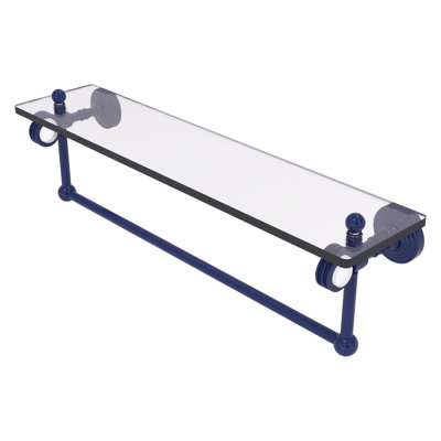 Pacific Grove Floating Shelf with Towel Bar
