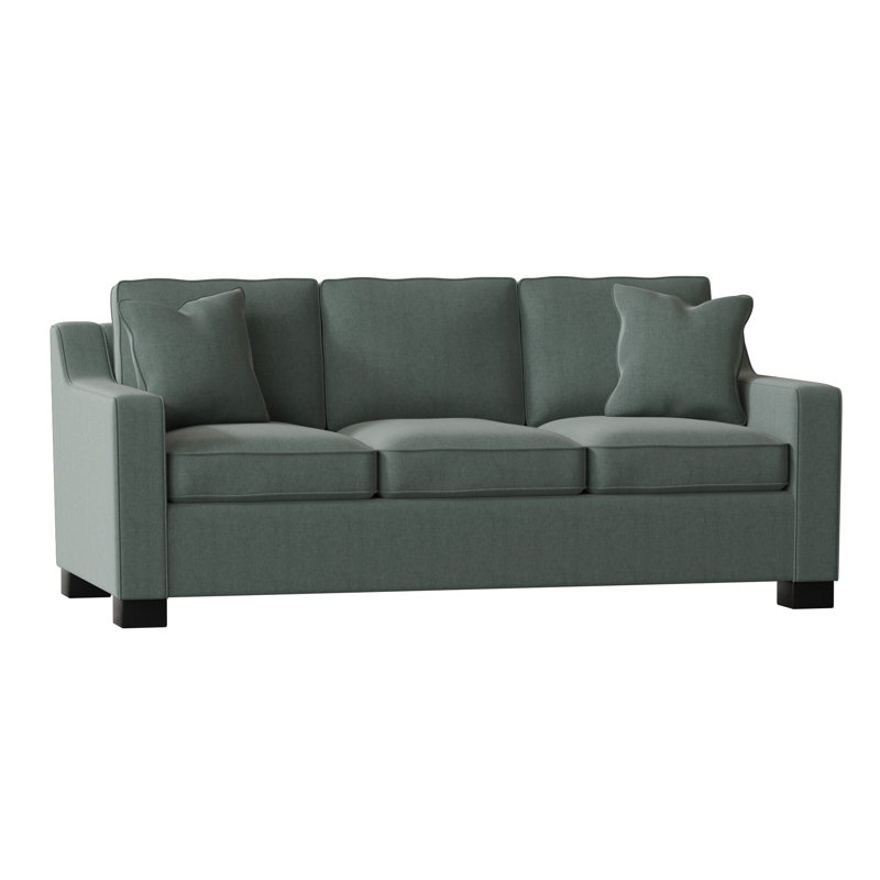Aceyon Upholstered 79'' Reclining Sofa, Espresso, Giovanna Pewter