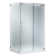 Moselle 48" x 77.5" Rectangle Sliding Shower enclosure with Base Included