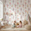 Papier peint fantaisiste avec bulles d'air-1032481502