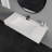 42'' Rectangular Stone Resin Bathroom Sink Wall-Mounted Sink