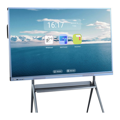JYXCN Smart TVs Digital Electronic Whiteboard Dual OS Google Touch Drive & Dropbox Sync for Classroom, Office and Livingroom