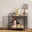 Wood Pet Furniture Style Crate with 2 Doors
