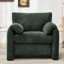 Fauteuil d'appoint rembourré surdimensionné de 38,6 po pour le salon