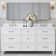 ARIEL Monroe 73 Double Sink Bathroom Vanity with Pure Quartz Top