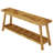Console Table, Wood Entryway Table With Open Storage Shelf-1880960071