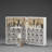 Advent Calendar LED Wooden Silhouette