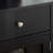 Audel Kitchen Cabinet with 2 Drawers and Glass Doors,Dining cabinet,Office credenza -1739794638