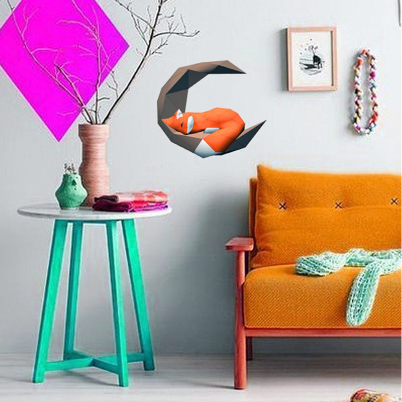Animals Wall Decal, 22" H x 22" W