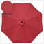 Parasol de patio 9 pi 9 pi