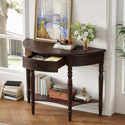 Console campagnarde avec tiroir et tablette Farmhouse