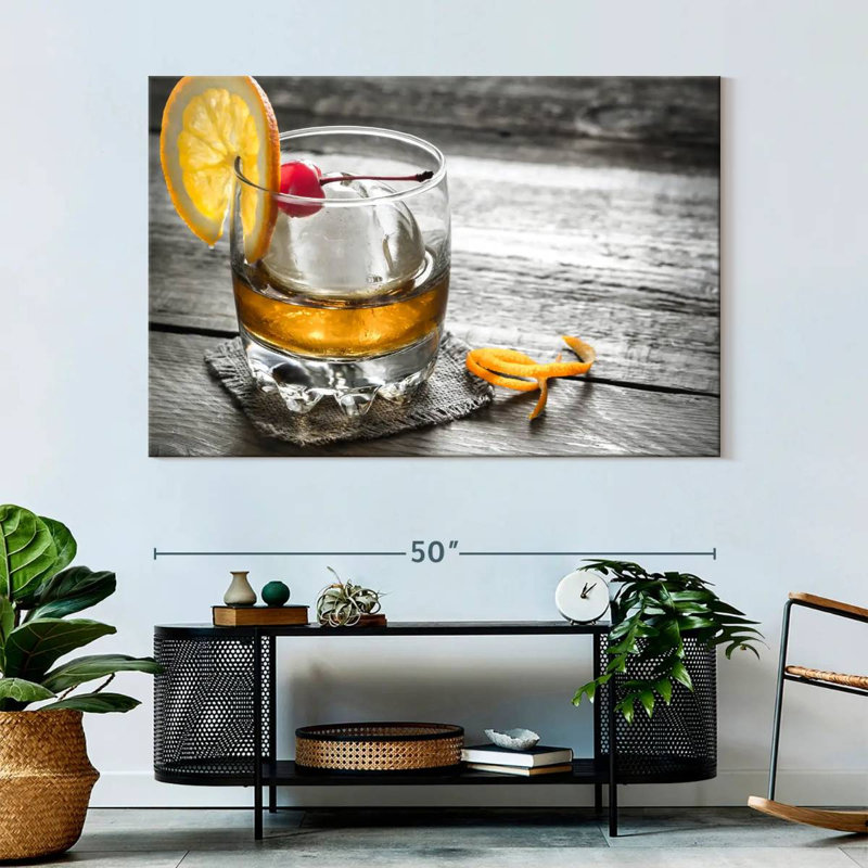 Yarlin Classic Cocktail, 34" H x 51" W