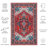Sonia Oriental Area Rug in Red/Blue-1463980616